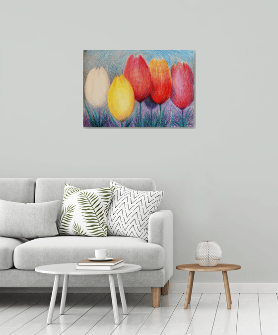 Tulips White 2