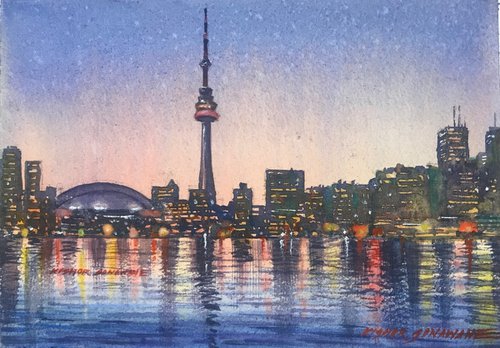 Toronto Skyline by Kishor Sonawane