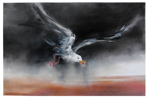 Night Gull 2 by John Sharp
