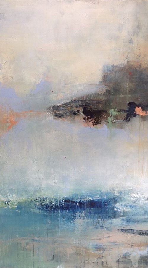 Blue in Dark composition by Hennie Van de Lande
