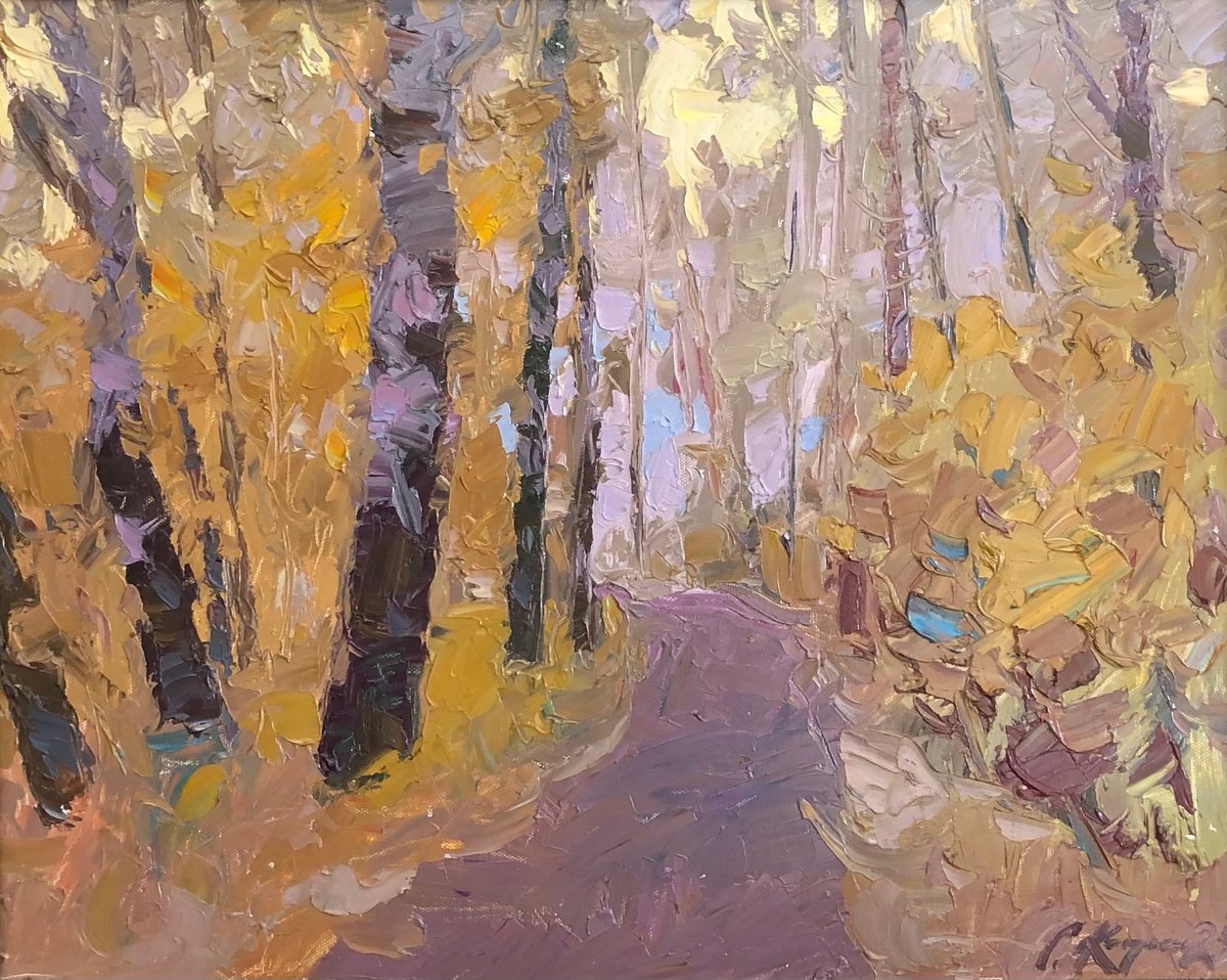 Autumn By Sergey Kachin, 20 X 16, Artwork For Sale On Artfinder