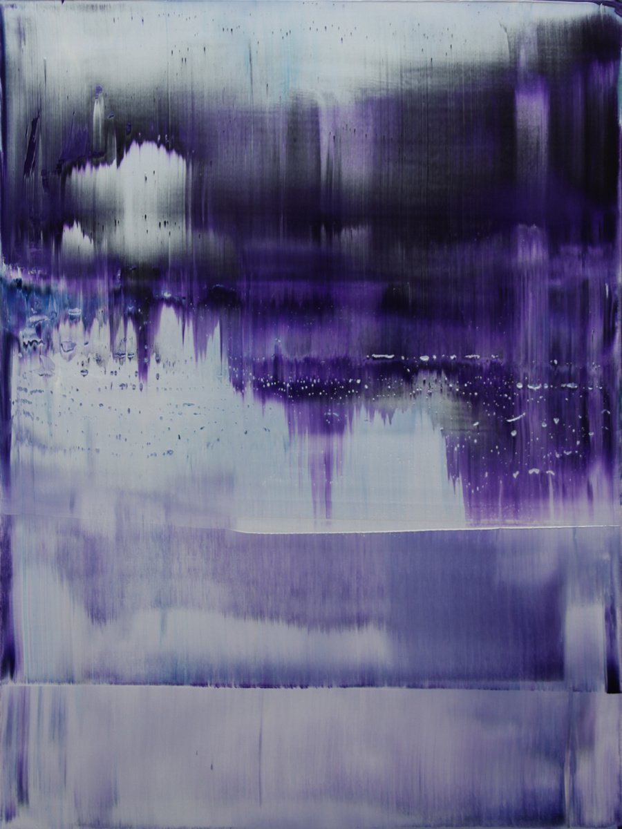 Electric violet I [Abstract N�2157] by Koen Lybaert