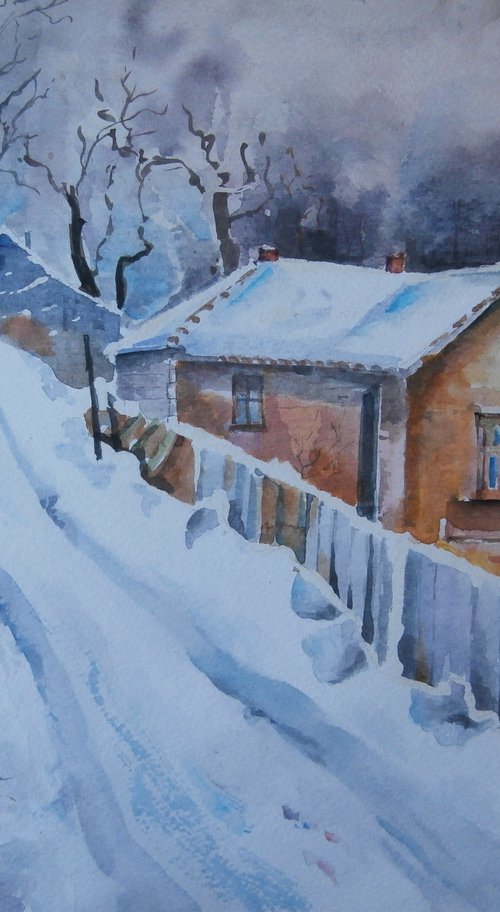 WINTER SCENE by Zoran Mihajlović Muza