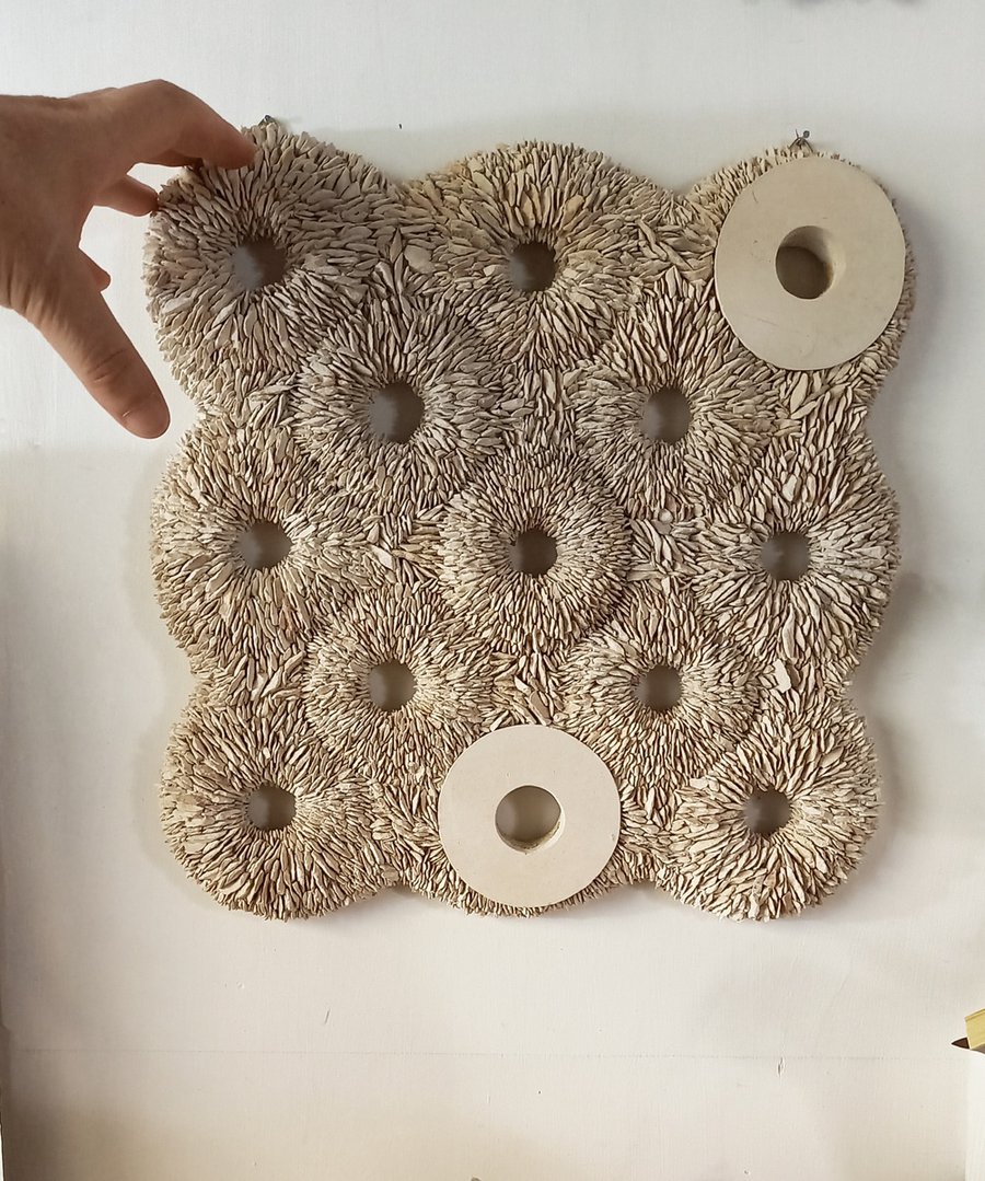 Circular shapes Mixedmedia painting by Emanuela Camacci Artfinder