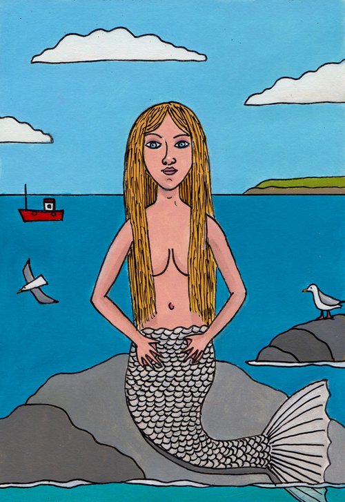 A Cornish Mermaid by Tim Treagust