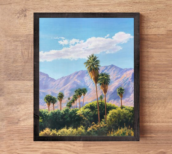 Palm Springs desert mountains