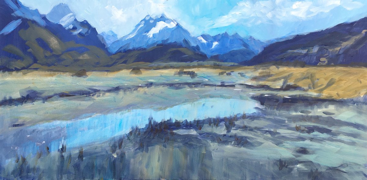 Hidden Valley By Elena Sokolova, 31 X 16, Artwork For Sale On Artfinder