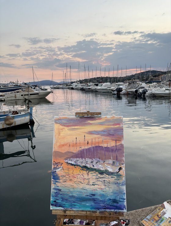 Sunset Serenade, Sainte-Maxime Marina