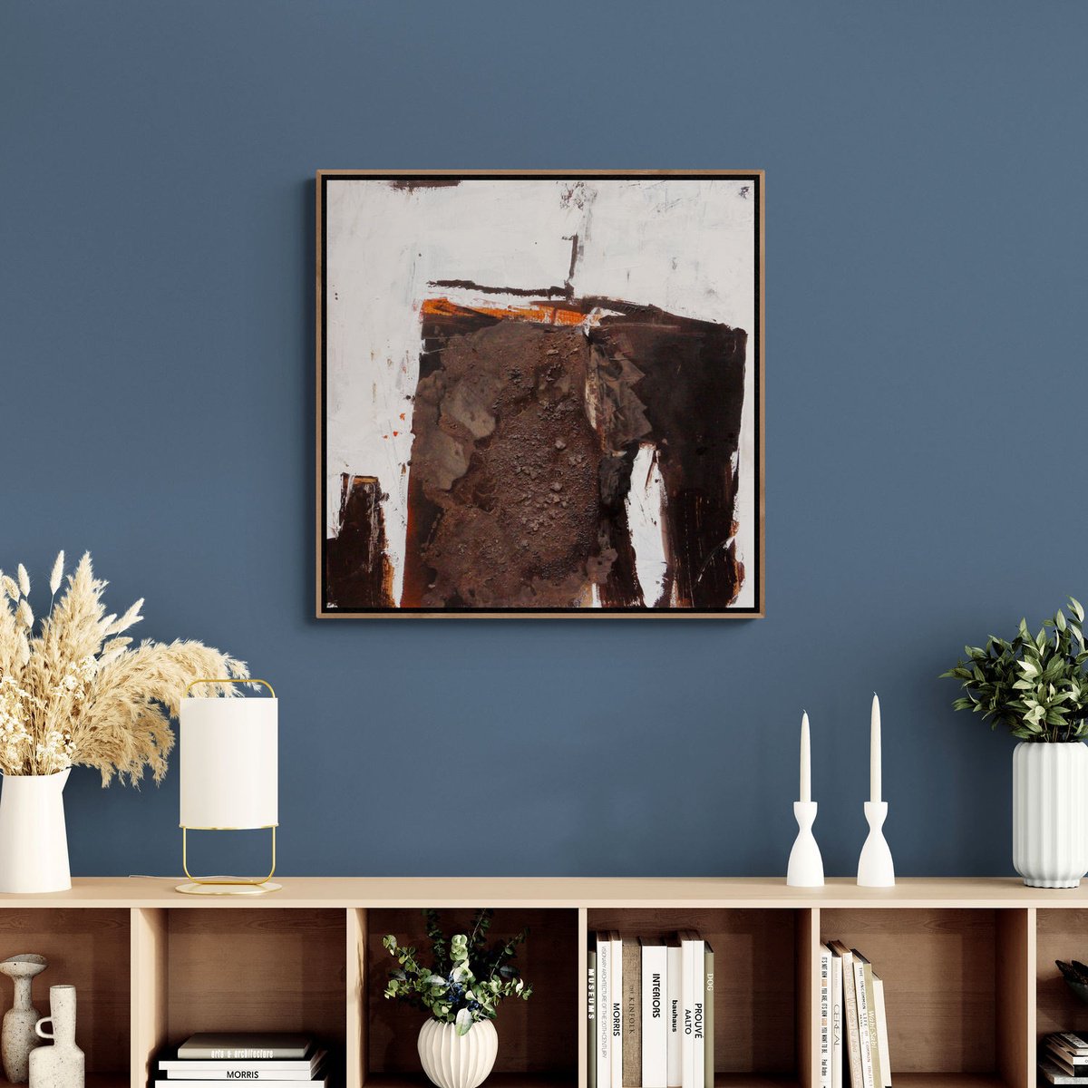 Abstract Acrylic Painting By Daniela Schweinsberg, 24 X 24, The Gateway, Original Artwork