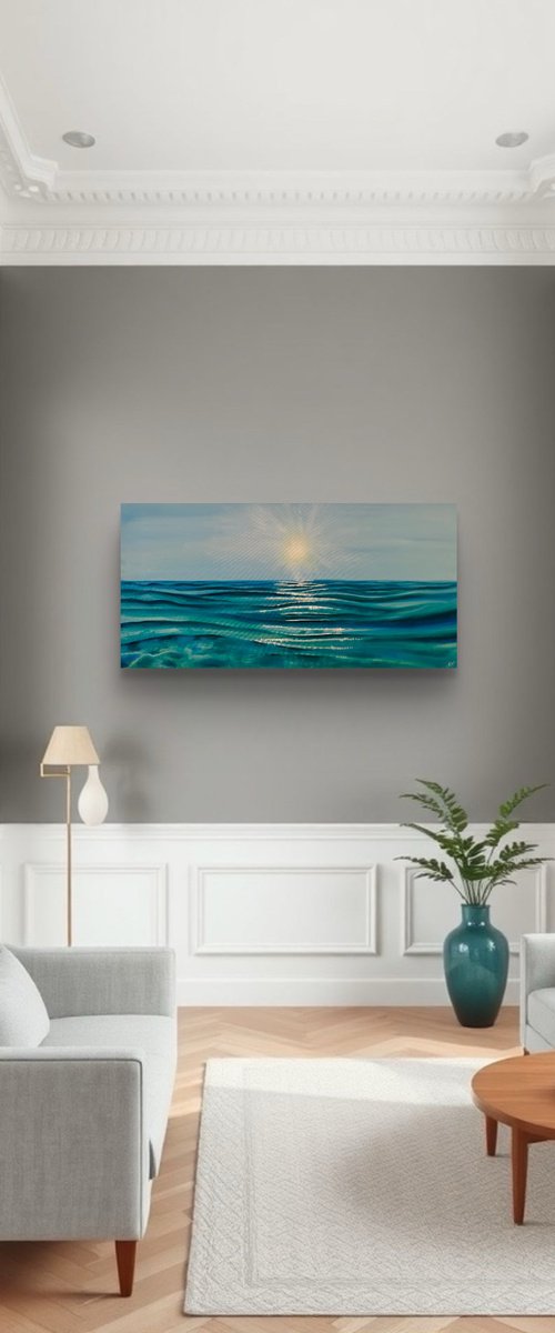 Blue ocean by Aisylu Burangulova
