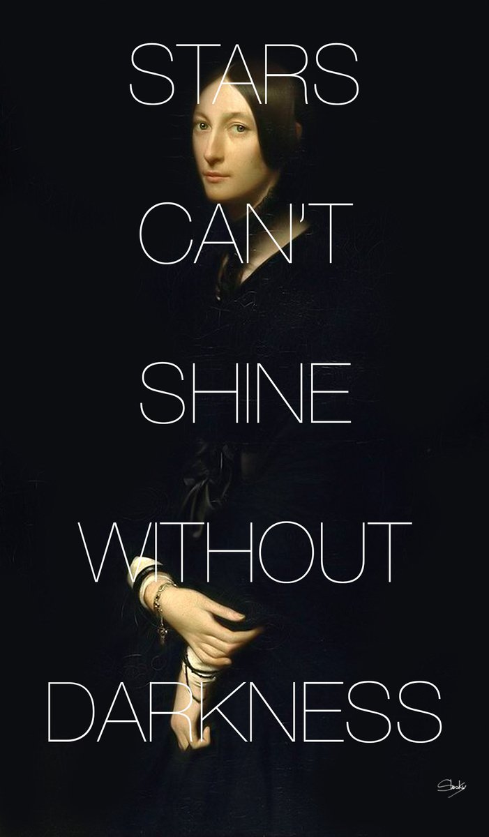STARS CAN’T SHINE WITHOUT DARKNESS by Slasky