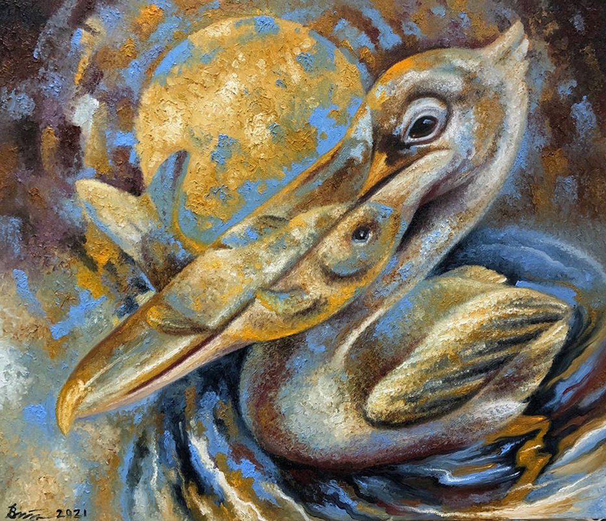 Pelican Spirit by Serhii Voichenko