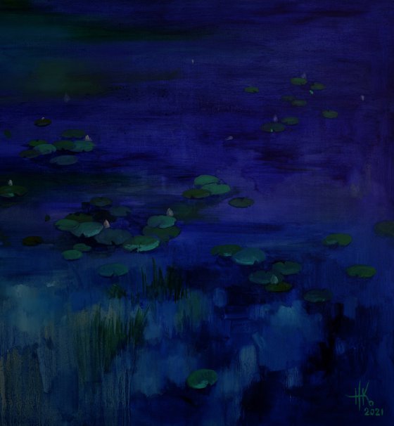 Lily pond. Lullaby