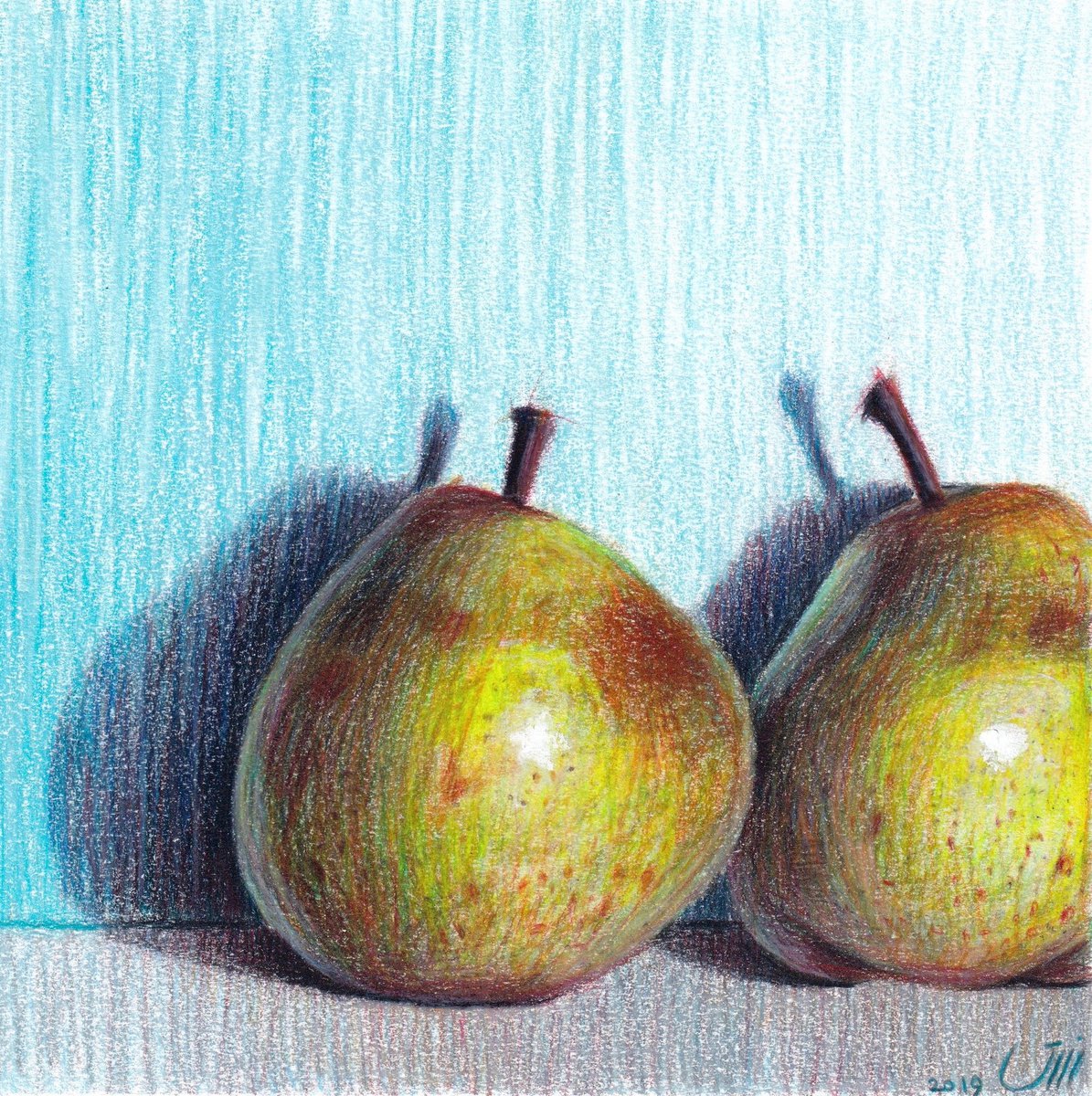 NO.168, Pears by sedigheh zoghi