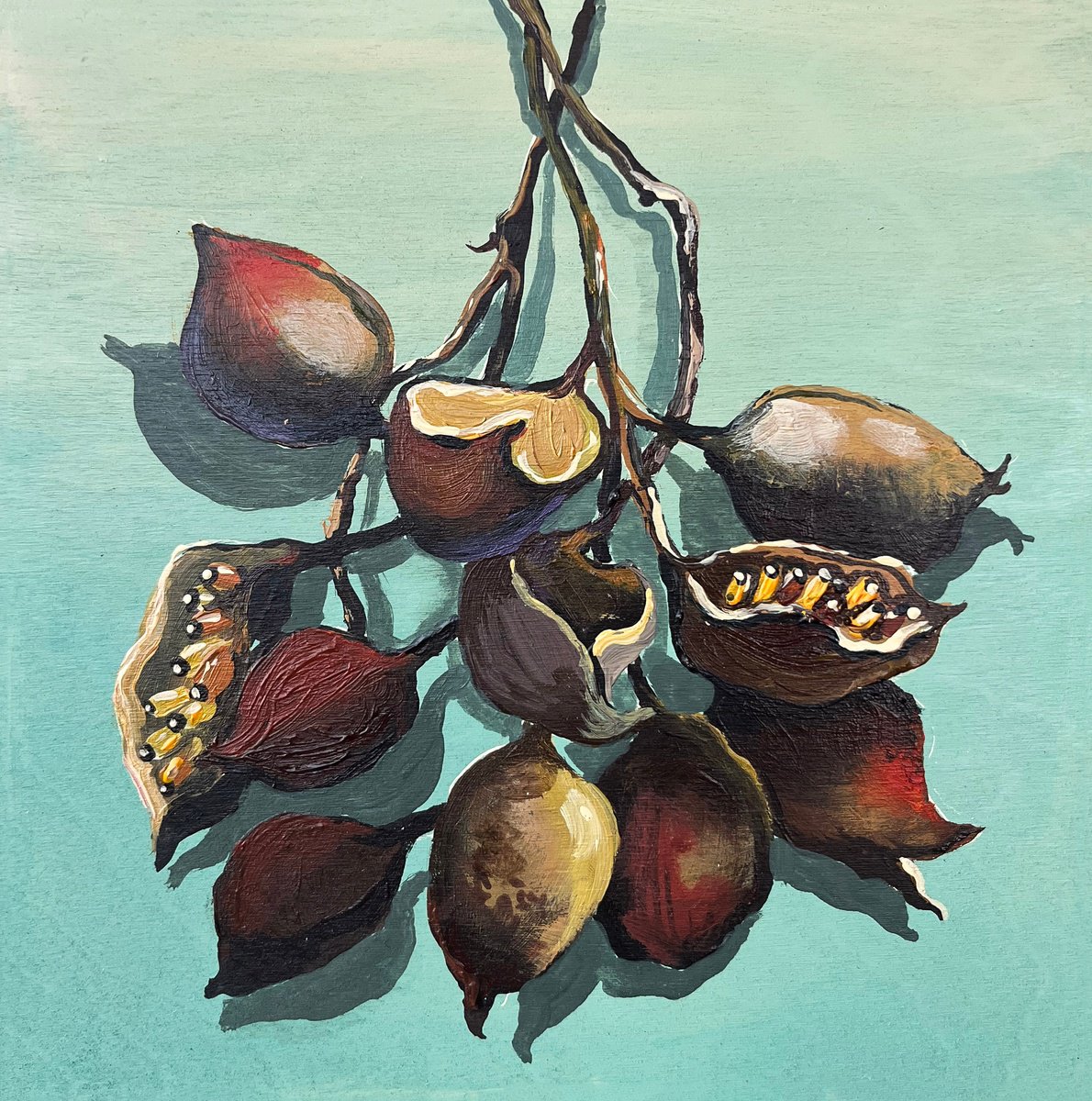 Seeds Of Hidden Stories By Maria Kireev, 8 X 8, Artwork For Sale On Artfinder