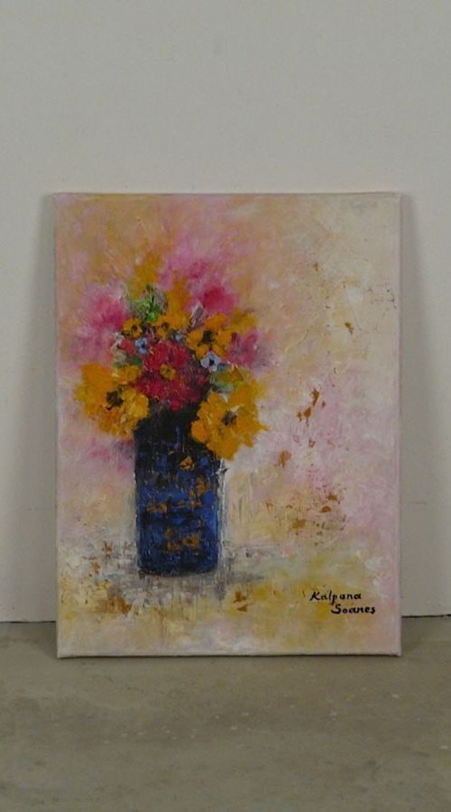 Fresh Flowers by Kalpana Soanes