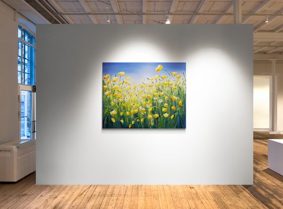 The big yellow **extra large painting