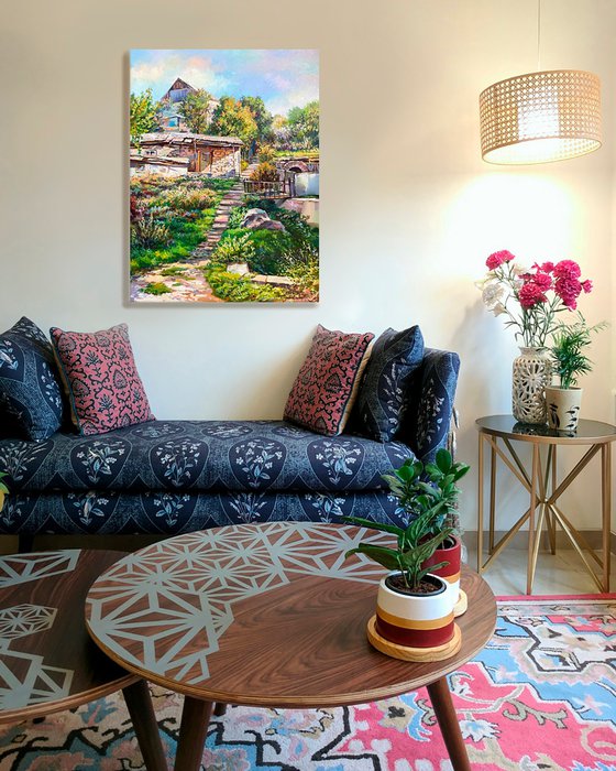 A Secluded Corner of Khashtarak Village