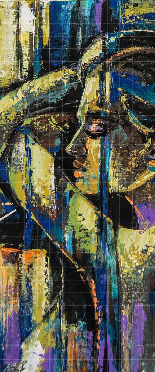 Layers of Love by ARTIST GURDISH PANNU