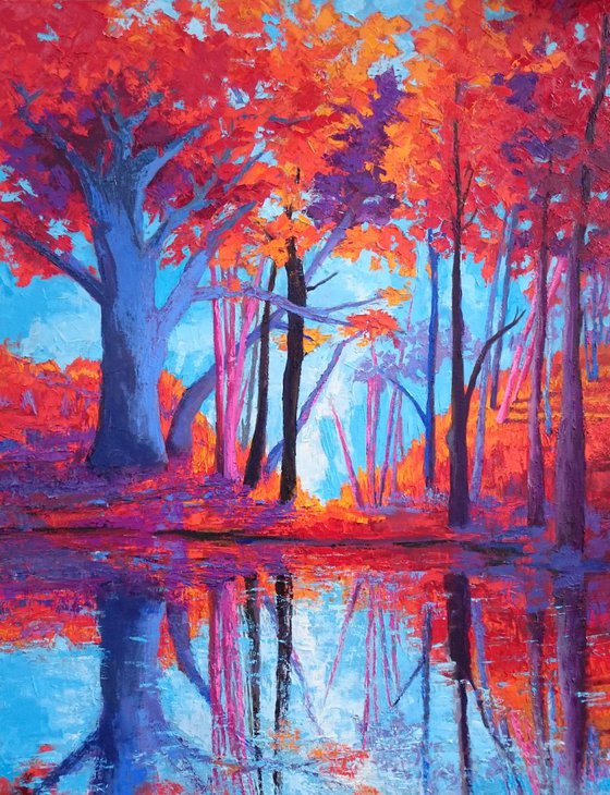 Reflections of the Soul - Landscape painting