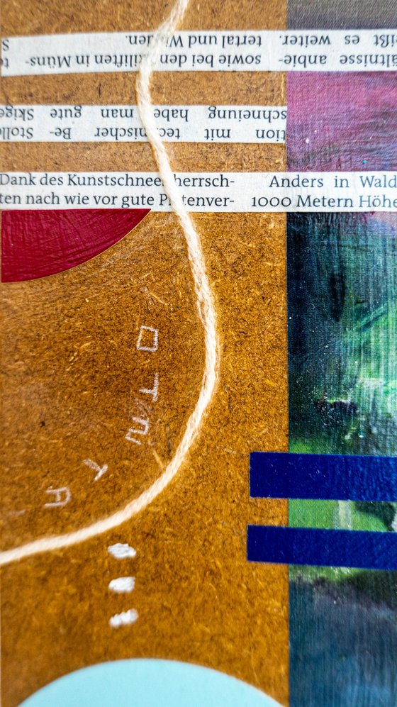 Mixed Media Collage - GA-3