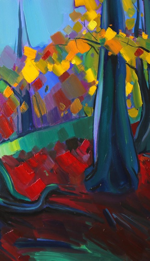 Autumn in forest by Tigran Avetyan