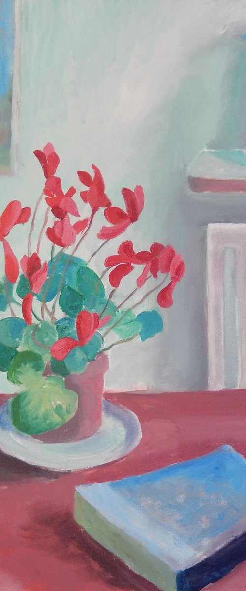 Cyclamen In July by Stephen Howard Harrison