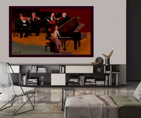 2nd CONCERTO  56"X34"