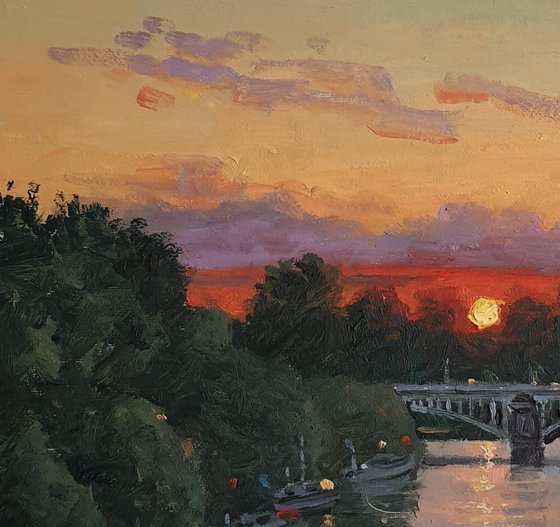 London Richmond railway bridge