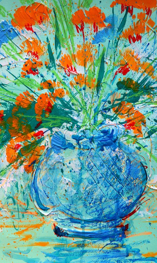 Fantasy with Flowers 293 by Rakhmet Redzhepov