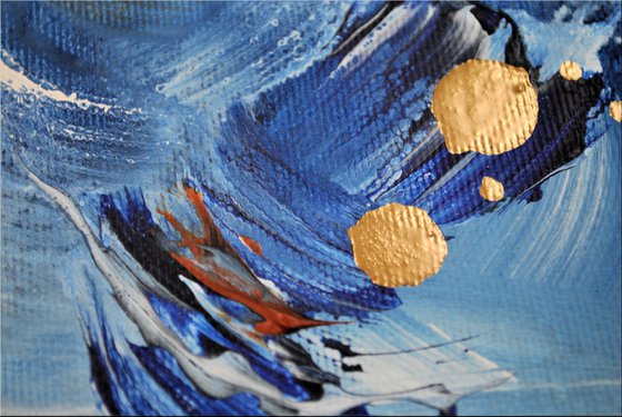 Blue Wonder - Acrylic Painting - Abstract Art Painting Canvas Art Wall Art Ready to hang