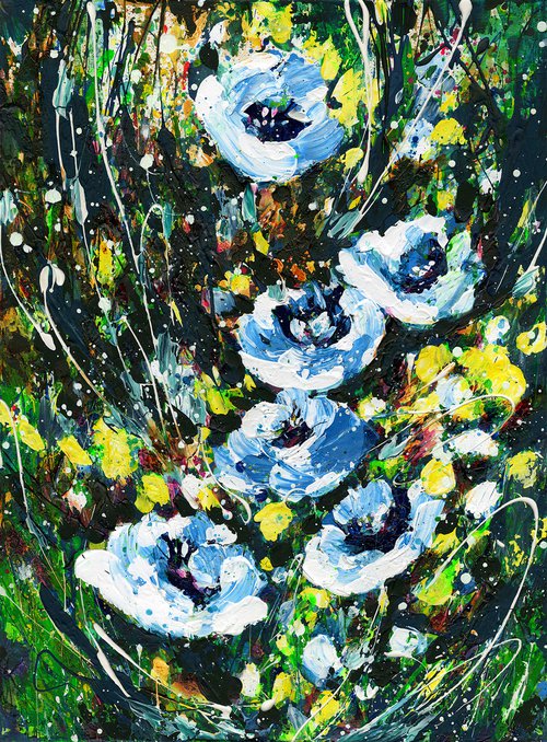 Forever Yours - Floral Painting by Kathy Morton Stanion by Kathy Morton Stanion