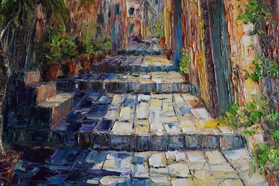 A street in Menton