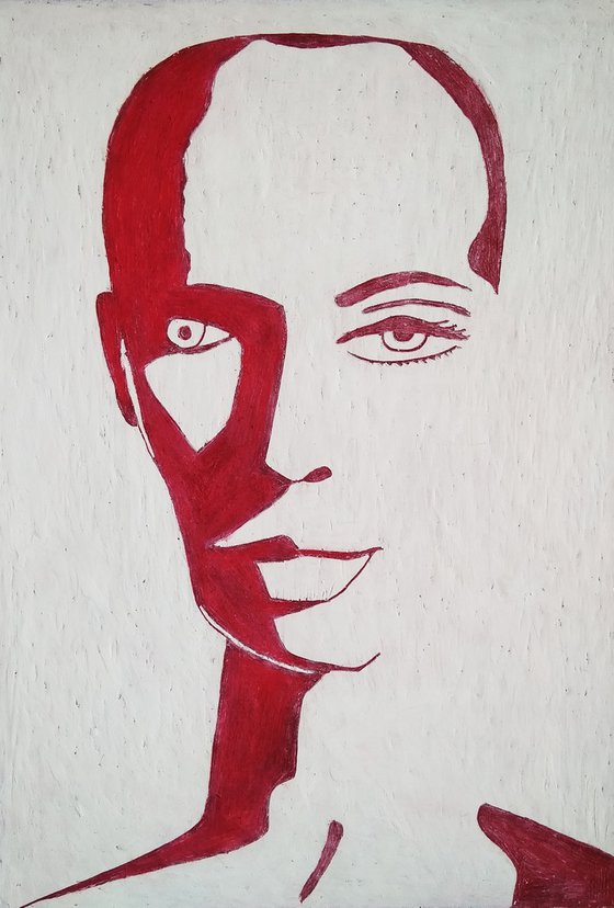 Red portrait