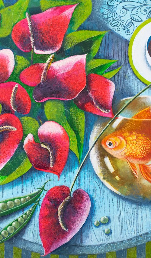 Goldfish by Elena Shichko