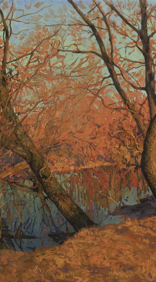 April. Warm evening by Simon Kozhin