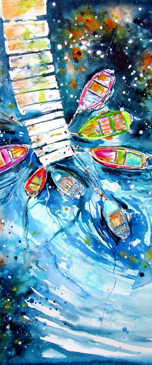 Boats II by Kovács Anna Brigitta