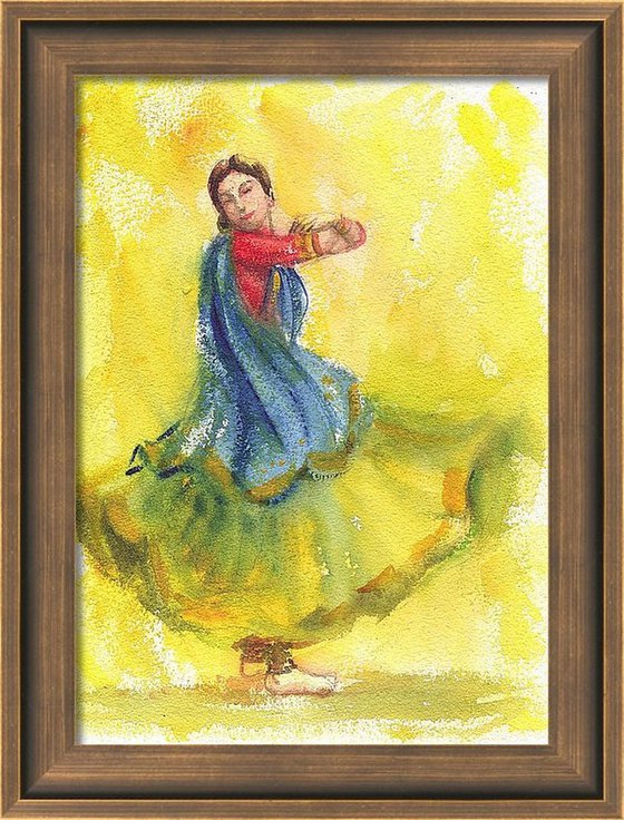 Indian Kathak Dancer 3