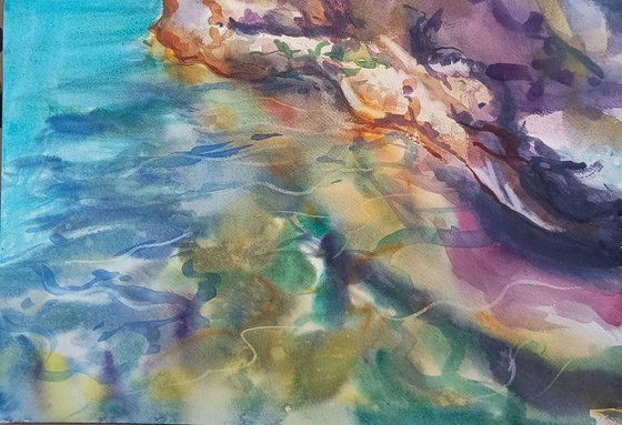 By the sea