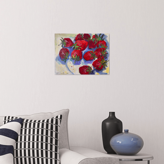 Strawberries still life