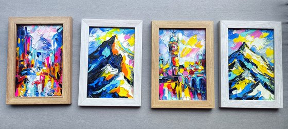 The beauty of Nature and Cities collection