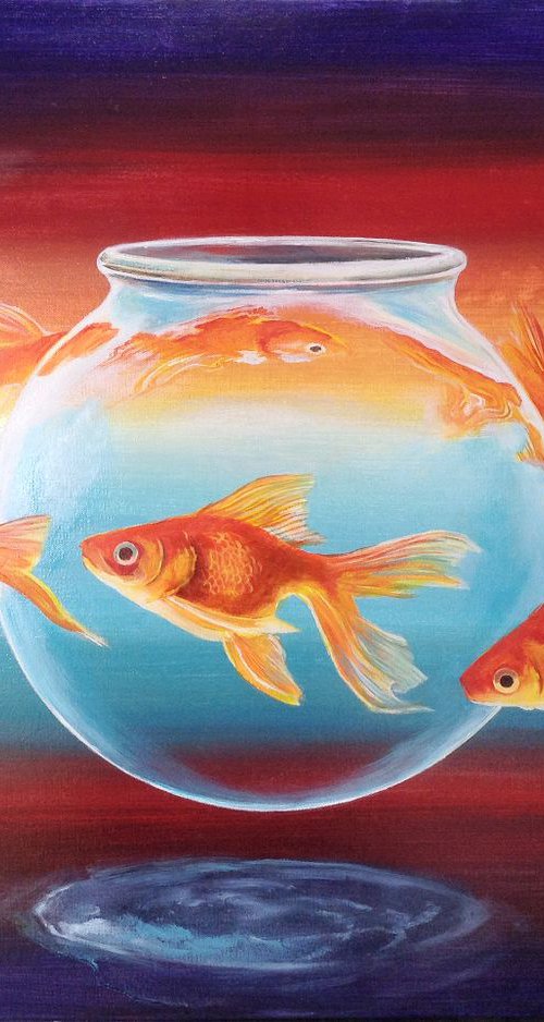 Goldfish XVIII by Daniel Loveday