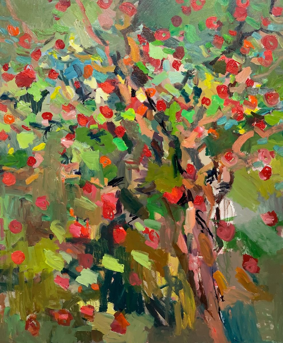 Sunshine and apples. by Lilia Orlova-Holmes