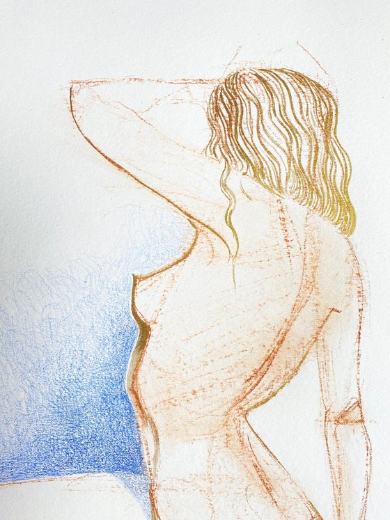 Female figure sketch #1