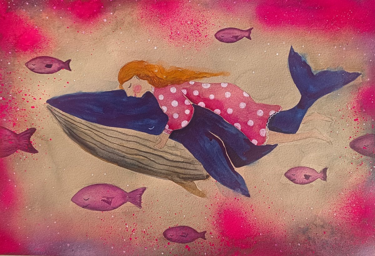 Hugging A Whale by Evgenia Smirnova