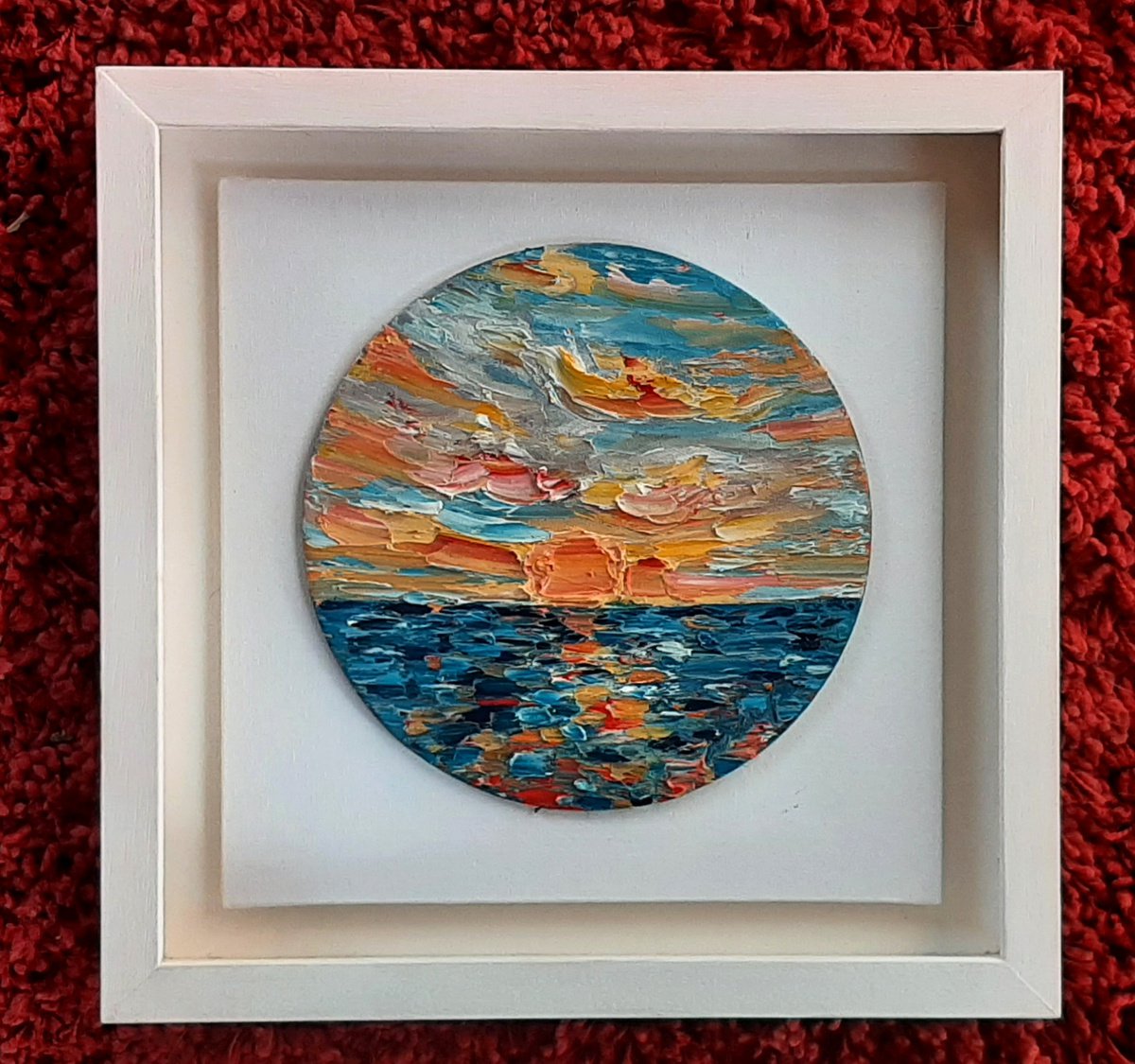 Sunset Circle by Niki Purcell - Irish Landscape Painting