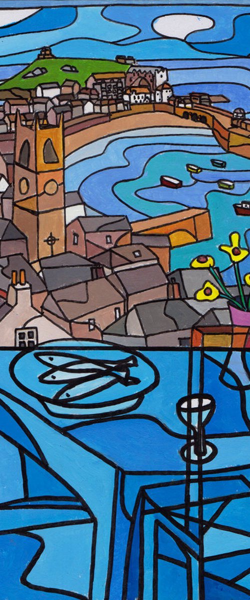 Harbour view, St Ives by Tim Treagust