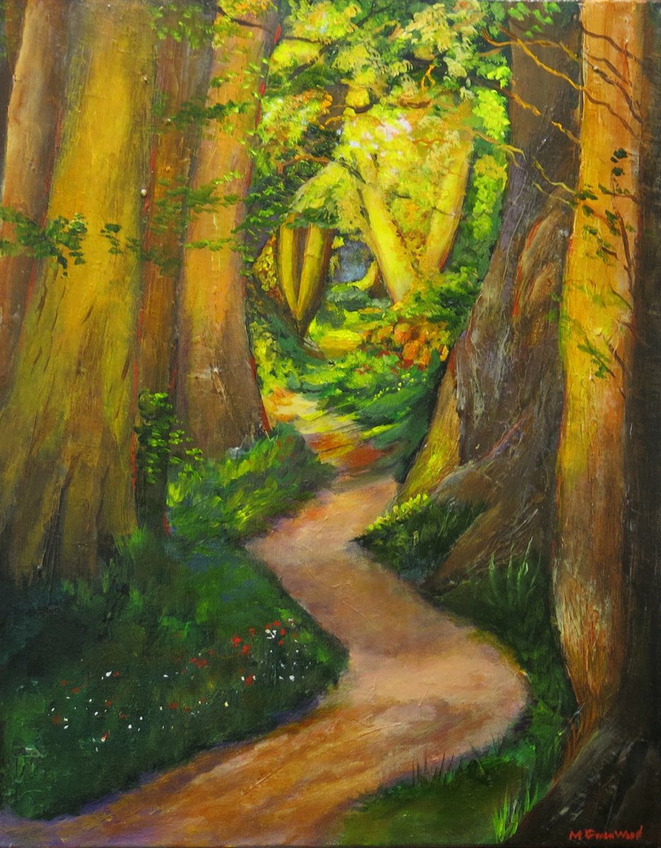 Pathway IntoThe Forest by Maureen Greenwood
