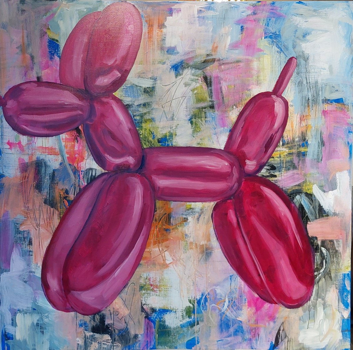 Balloon dog by Els Driesen