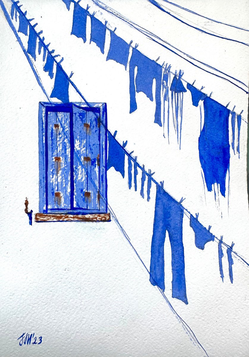 BLUE SHADOWS by Yuliia Sharapova